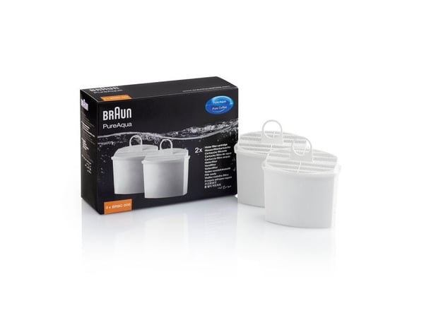 Braun BRSC006 PureAqua - Vattenfilter - till kaffebryggare (paket om 2)
