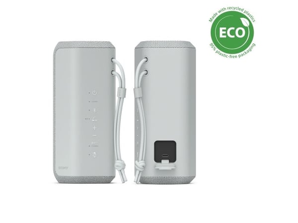 Sony SRS-XE200, 20 - 20000 Hz, 4 ohm (O), kaapeli &amp; trådløs, SSP, A2DP, HFP, AAC, HSP, AVRCP, SBC, LDAC, 30 m, USB Type-C, 30 m, USB Type-C