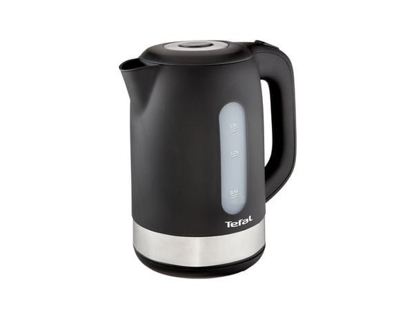 Tefal KO3308, 1,7 l, 2400 W, Svart, Vattennivå indikator, Sladdlös, Filtrering