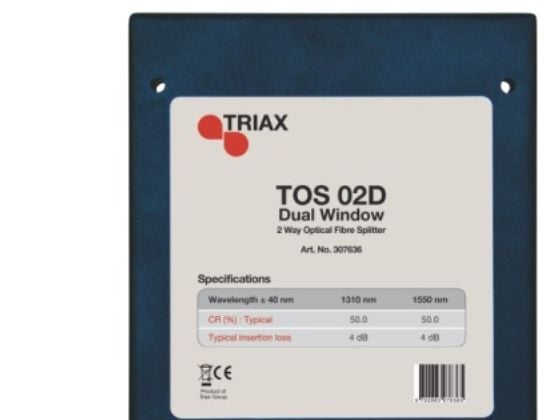 Triax TOS 02D, Kabelsamling, FC, 100 mm, 25 mm, 100 mm, 200 g