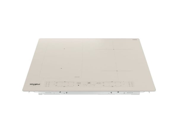 Whirlpool WLB6860NE/S, Silver, Inbyggnad, Induktionshäll, Keramik, 4 zon(er)