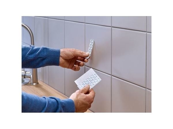 TESA 77764, Innendørs, Universalkrok, Hvit, 3 kg, 2 stykker