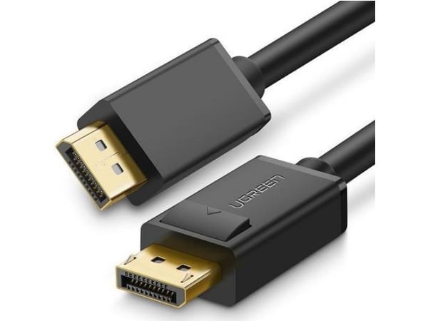 Ugreen DP102 - DisplayPort-kabel - DisplayPort hane till DisplayPort hane - 2 m - trippelskärmad - stöd för 4K