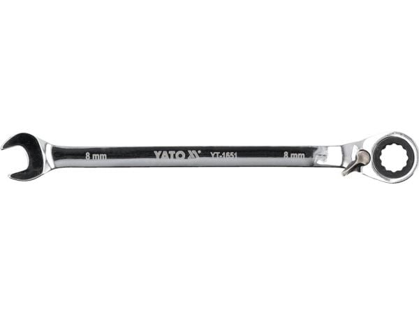 Yato YT-1653, Kromvanadinstål, 10 mm, 1 styck, Rostfritt stål, Rostfritt stål