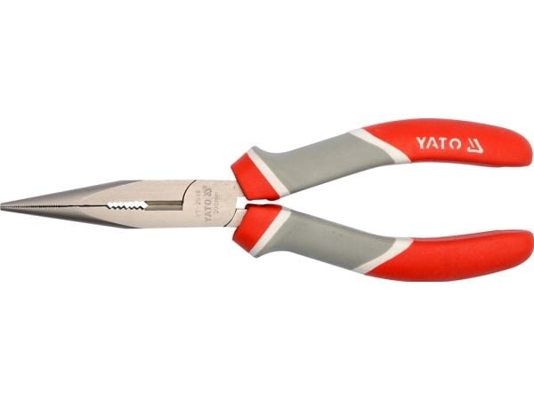 Yato elongated straight pliers 200mm (YT-2018) Yato elongated straight pliers 200mm (YT-2018)