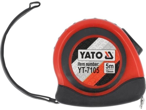 Coiled tape measure 5 m x 19 mm [YT-7105]