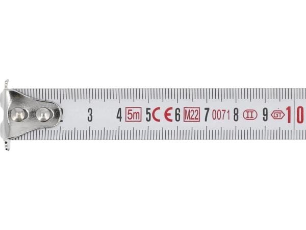 Coiled tape measure 5 m x 19 mm [YT-7105]