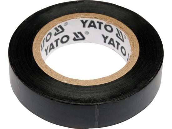 Yato sähköeristysnauha 12mm x 0.13mm 10m musta (YT-8152) Yato sähköeristysnauha 12mm x 0.13mm 10m musta (YT-8152)