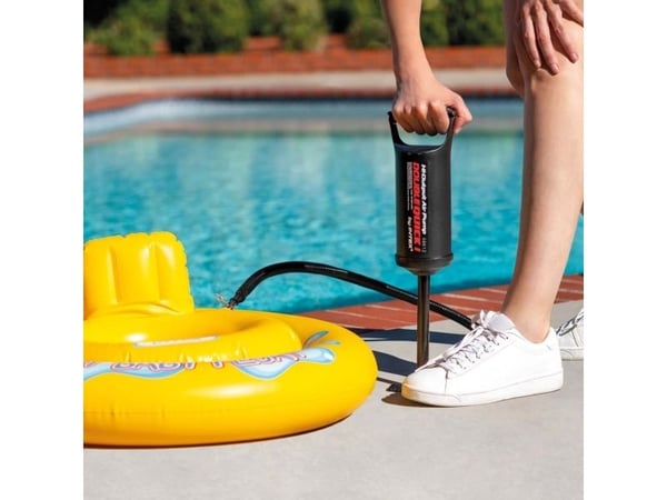 PUMPE INTEX DOUBLE QUICK HÅNDPUMPE
