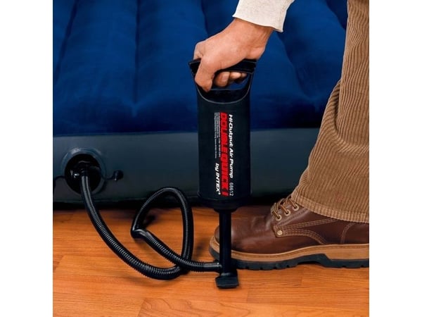 PUMPE INTEX DOUBLE QUICK HÅNDPUMPE