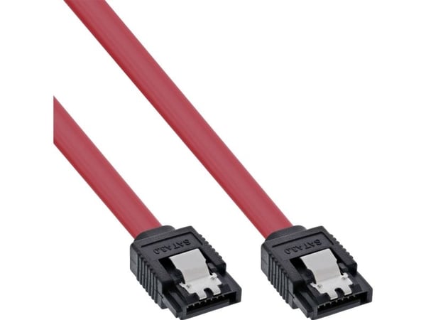 InLine 27305, 0,5 m, SATA I, Röd, 17 g, 100 mm, 140 mm
