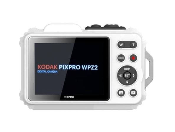 Kodak PIXPRO WPZ2, 16,76 MP, 4608 x 3456 piksler, BSI CMOS, 4x, Full HD, Hvit