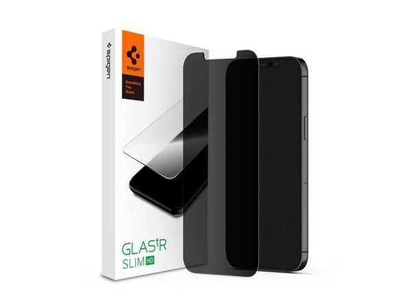 Spigen AGL03393, 17 cm (6.7"), Älypuhelin, Kehyksetön näytön yksityisyyssuodatin, 9H