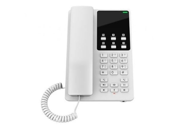 Grandstream GHP Series GHP620 - VoIP-telefon - 3-riktad samtalsförmåg - SIP - 2 linjer - vit