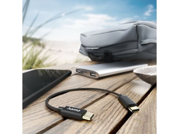 Hama 00201604, 0,2 m, USB C, USB C, USB 2.0, 480 Mbit/s, Lajittelu