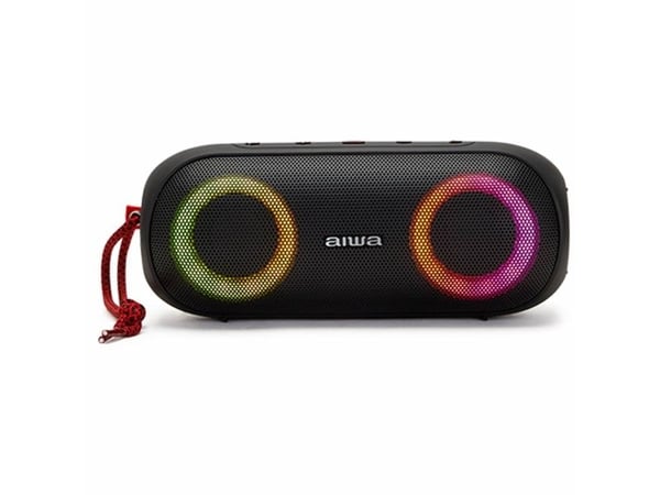 Aiwa BST-650BK, 20 W, 60 - 20000 hz, Trådlös, 10 m, USB Type-C, Bärbar monohögtalare