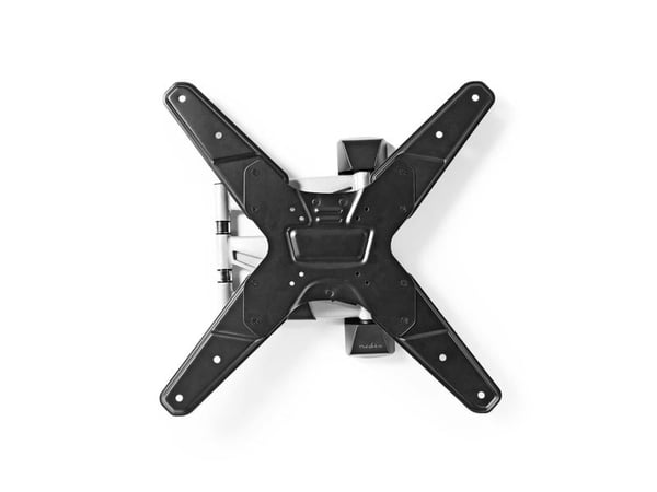 Nedis TVWM5530BK, 66 cm (26"), 106,7 cm (42"), 30 kg, 75 x 75 mm, 400 x 400 mm, Sølv, Sort