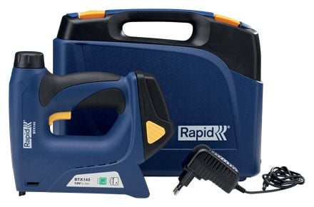 Rapid BTX140, Niittipistooli, Musta, Sininen, Keltainen, 20 ammus/min, 6 mm, 1,4 cm, No. 140