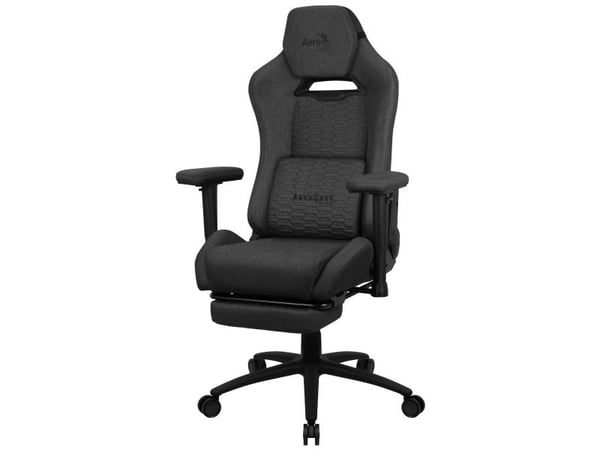 Aerocool Royal AeroWeave Universal pelituoli Pehmustettu istuin Musta (AEROROYAL-ASH-BLACK)