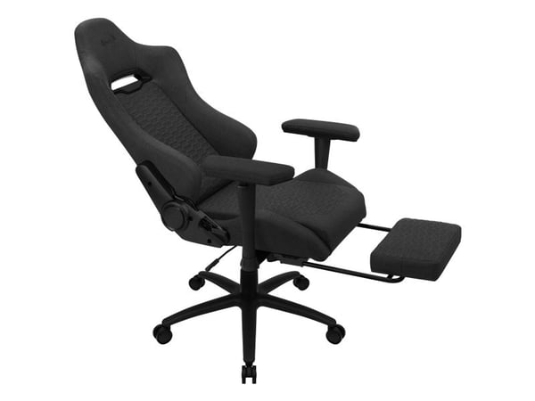 Aerocool Royal AeroWeave Universal pelituoli Pehmustettu istuin Musta (AEROROYAL-ASH-BLACK)