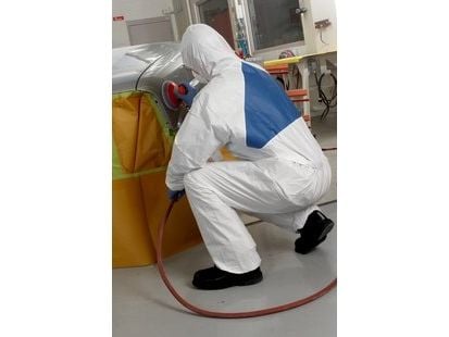 3M 4540+L, Blå, Hvit, L, Strålingsbestandig, Sprutsikker, EN 1149-5 - Electrostatic Properties,? EN 1073-2 Particulate Radioactive Contamination,? ...