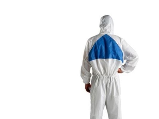 3M 4540+XL, Blå, Vit, XL, Strålningstålig, Stänkskyddad, EN 1149-5 - Electrostatic Properties,? EN 1073-2 Particulate Radioactive Contamination,? E...