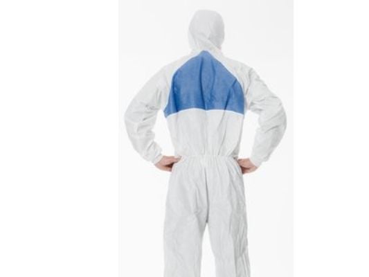 3M 4540+XL, Blå, Vit, XL, Strålningstålig, Stänkskyddad, EN 1149-5 - Electrostatic Properties,? EN 1073-2 Particulate Radioactive Contamination,? E...