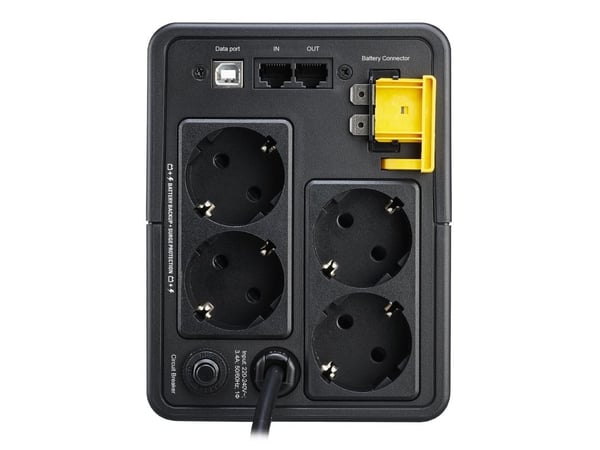 APC BACK-UPS 750VA 230V AVR SCHUKO-kontakt