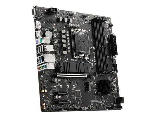 MSI PRO B760M-P - Emolevy - sisäinen grafiikka (CPU tarvitaan)