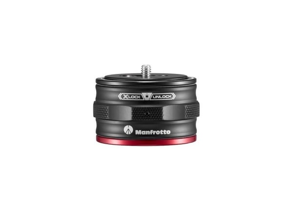 Manfrotto MVAQR-BASE, Bas, Svart, Gjuten aluminium, 20 kg, 3/8", 360°