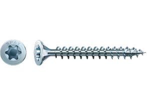 SPAX 1191010450453, Ruuvi, Metalli, Sinkki, Puu, Uppokanta, Torx, Metallinen