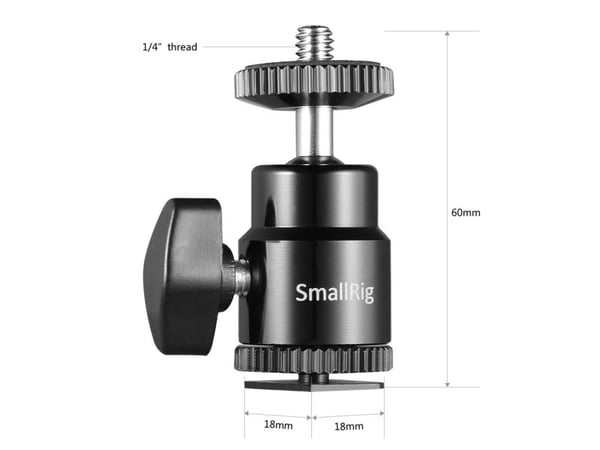 SmallRig - Hot shoe mounting kit (paket om 2)