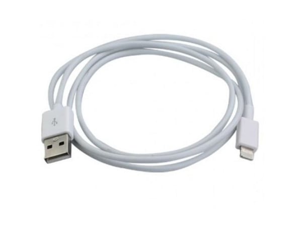 TECHly - Lightning-kabel - Lightning hane till USB hane - 1 m - vit