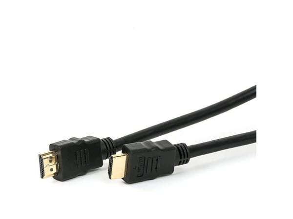 TECHly - High Speed - HDMI-kaapeli Ethernetillä - HDMI-uros HDMI-uros - 10 m - musta - kaksisuuntainen, 4K24 Hz (4096 x 2160) tuki, 100 Mbps Ethern...