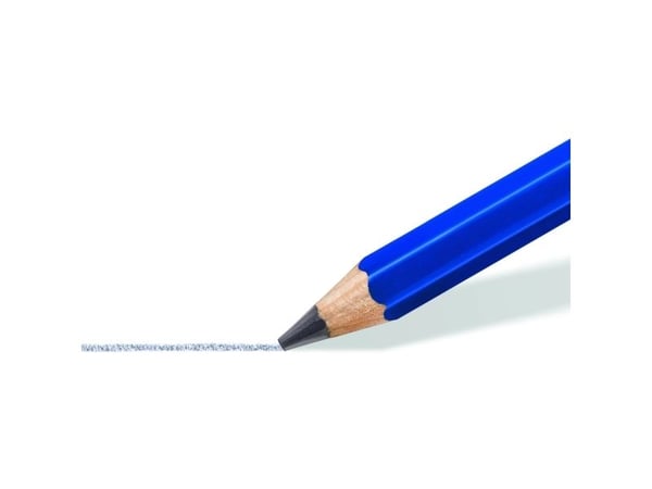 STAEDTLER Mars Lumograph 100A - Vattenfärgspenna - grafit - 4B, 6B, 8B - 3.6 mm (paket om 3)