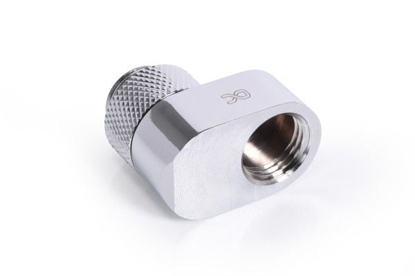 Alphacool 1022288, Slangkoppling, mässing, Krom, 1/4", 25,5 mm, 30 mm