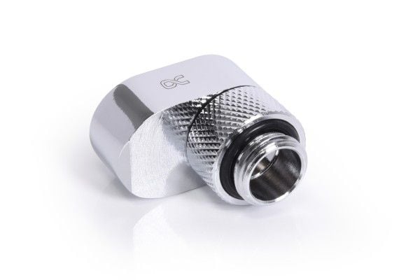 Alphacool 1022288, Slangkoppling, mässing, Krom, 1/4", 25,5 mm, 30 mm