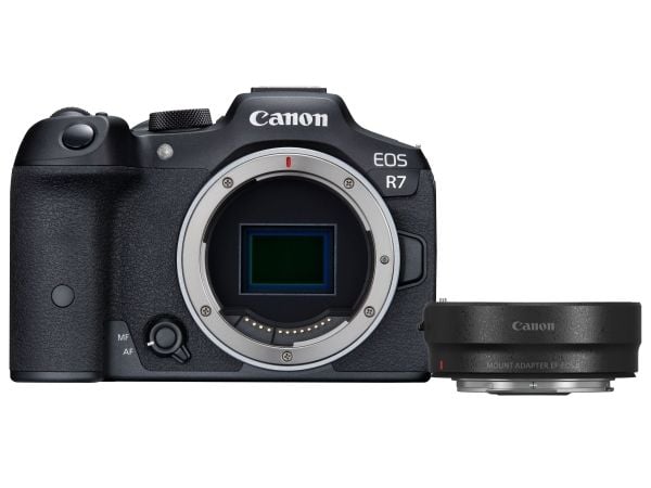 Canon EOS R7 - Digitalkamera - speilløst - 32.5 MP - 4K / 60 fps - kun hus - Wi-Fi, Bluetooth