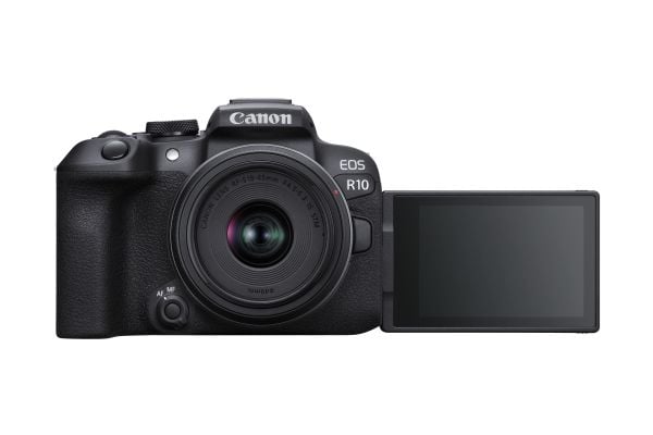 Canon EOS R10 + RF-S 18-45 mm F4.5-6.3 IS STM (F/4.5-6.3 IS STM) + monteringsadapter EF-EOS R