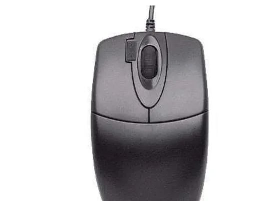 A4TECH EVO Opto Ecco 612D - Mus - optisk - 4 knappar - kabelansluten - USB - svart