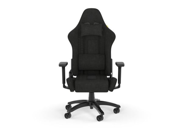 Corsair | TC100 Relaxed (Leatherette) - Spelstol - Läder - Upp till 120 kg | Svart
