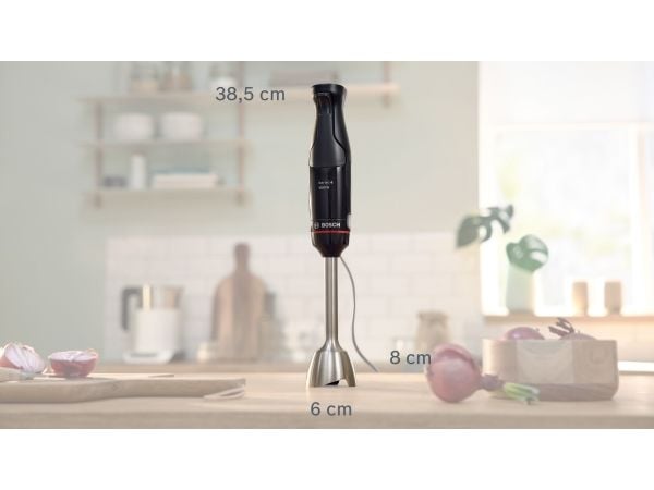 Bosch Serie | 4 ErgoMaster MSM4B620 - Håndmikser - 1 kW - pianosvart