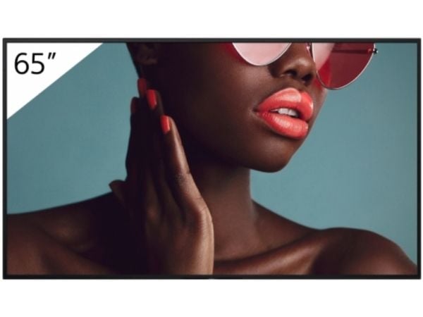 Sony FW-65BZ40L, Digital skiltingstavle (flatskjerm), 165,1 cm (65"), LCD, 3840 x 2160 piksler, Wi-Fi, 24/7
