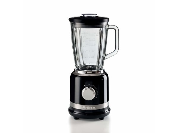 Ariete 0585/02, Pöydällä pidettävä tehosekoitin, 1,5 L, Syke-toiminto, Jäänmurskaus, 1000 W, Musta