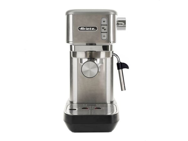 Ariete 1380 - Kaffemaskin med melkeskummer - 15 bar - sølv