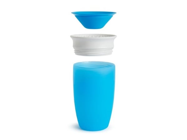 MUNCHKIN kopp, Miracle 360, blå, 12 måneder+, 296 ml, 01102802