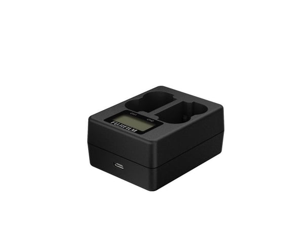 Fujifilm BC W235 - Batteriladdare - 2 x batterier laddas - för NP W235