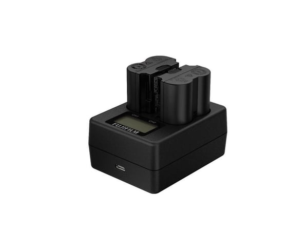 Fujifilm BC W235 - Batteriladdare - 2 x batterier laddas - för NP W235