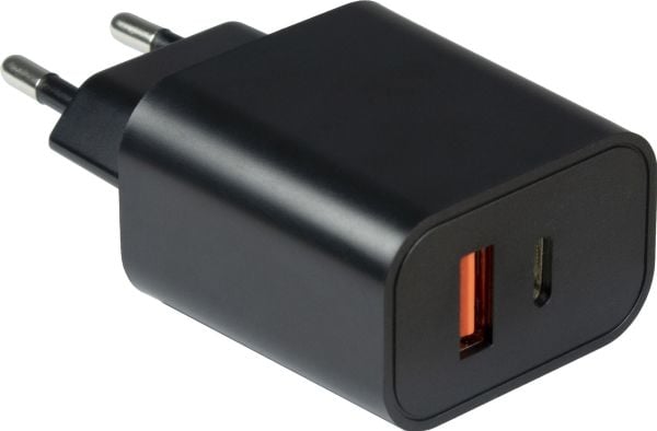 Inter-Tech PD-2120, Sisätila, AC, 12 V, Musta