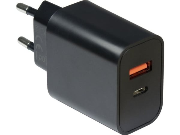 Inter-Tech PD-2120, Sisätila, AC, 12 V, Musta